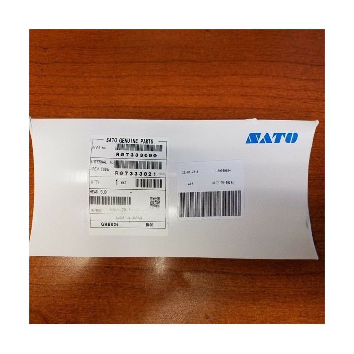 Genuine SATO Lt408 Direct thermal R07333000 Thermal Printhead 203 dpi