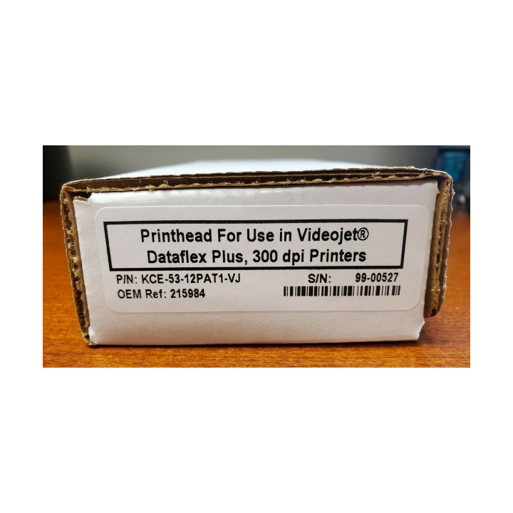 Genuine Videojet Dataflex plus (53mm) 300dpi Printhead KCE-53-12PAT1-VJ