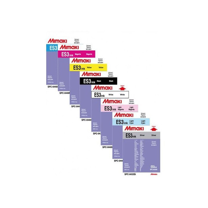 GENUINE MIMAKI ES3 SOLVENT INK CARTRIDGE 440ML LIGHT MAGENTA