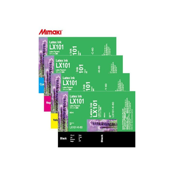 GENUINE MIMAKI LX101 LATEX INK PACK 600ML CYAN