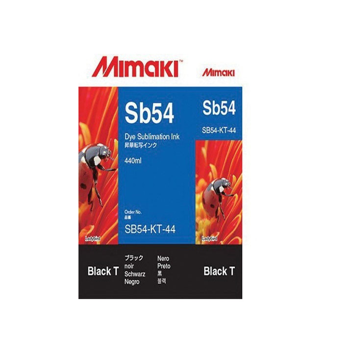 GENUINE MIMAKI SB54 DYE SUBLIMATION INK CARTRIDGE 440ML BLACK
