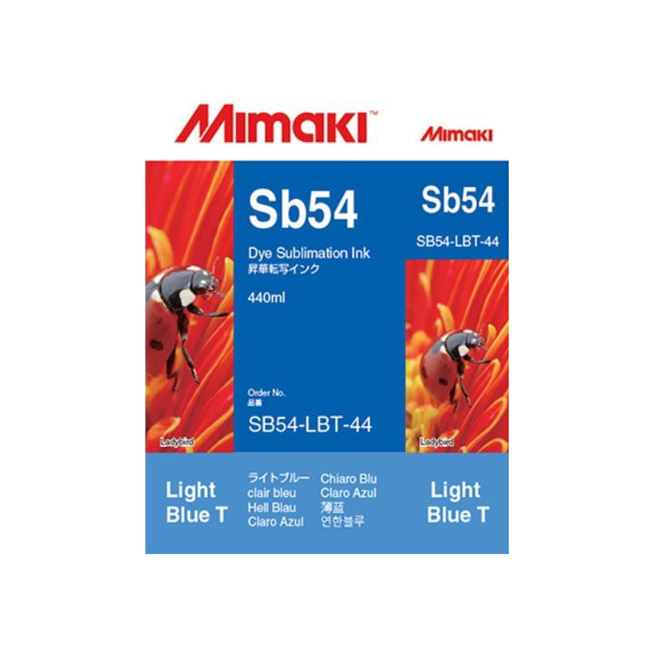 GENUINE MIMAKI INK SB54 DYE SUBLIMATION PACK 2L BLUE T