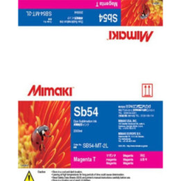 GENUINE MIMAKI INK SB54 DYE SUBLIMATION PACK 2L MAGENTA T
